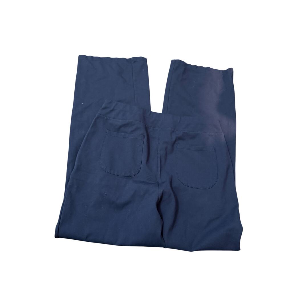 Willits
Navy Stretch Dress Pants Women’s Large Pull-On Straight Leg Work Office - Picture 2 of 3